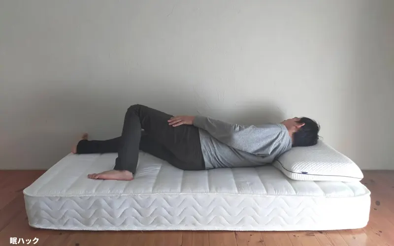 源ベッドハイグレード2　寝返り　男性