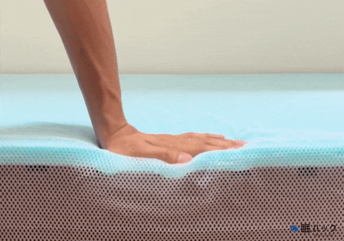 快眠タイムズマットレス3.0　硬さ